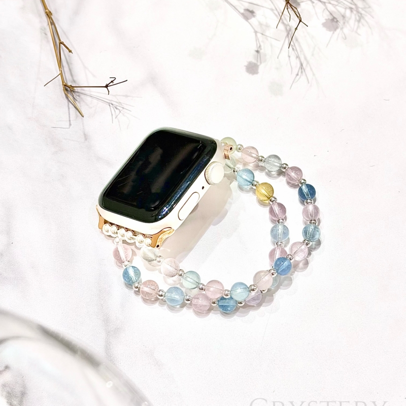 🍬繽紛糖果 ✕ Apple watch 水晶錶帶 ✕ 糖果摩根石
