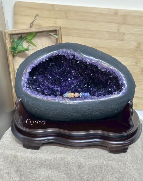 家中必備！聚財納氣-紫水晶洞J款：圖片 3