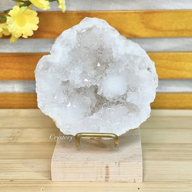 摩洛哥白晶洞-編號I8