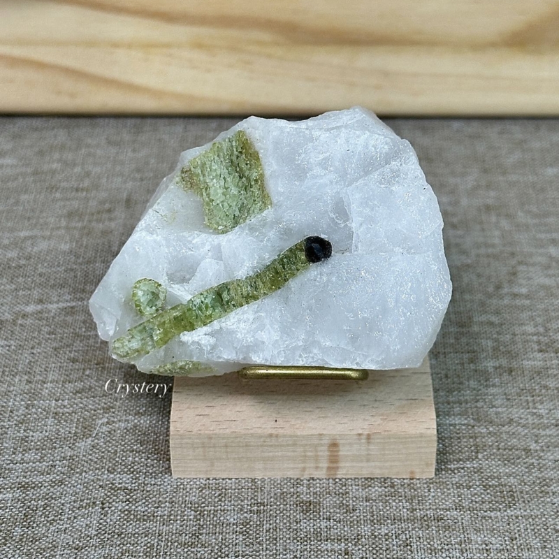 綠碧璽原礦-編號C5