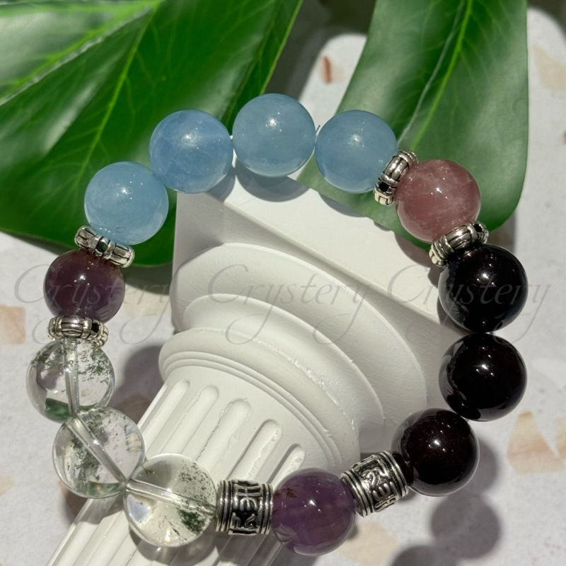 男款生命靈數手鍊-大款（能量強🔮）