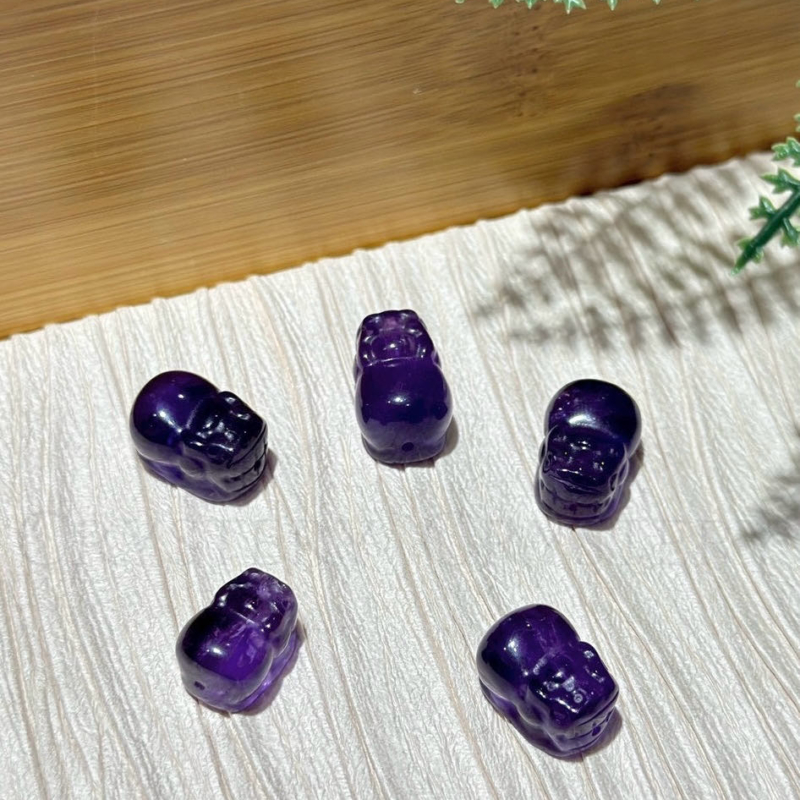 紫水晶貔貅（貴人運 穩定情緒)