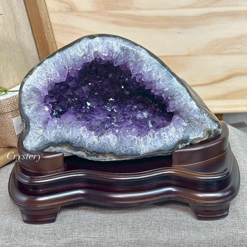 家中必備!聚財納氣-紫水晶洞C9款