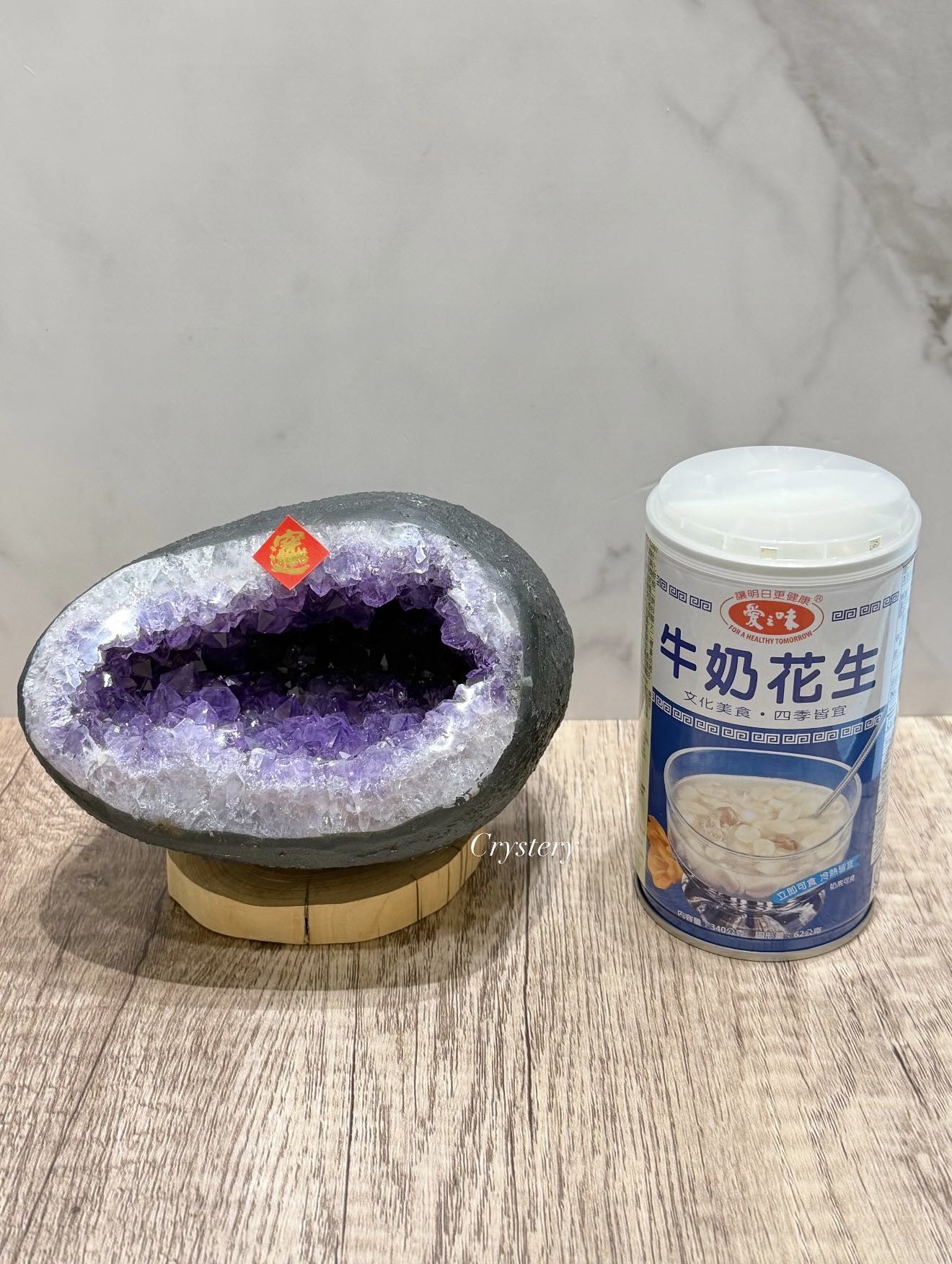 聚財納氣✨正能量擺件 迷你紫晶洞A1:圖片 6