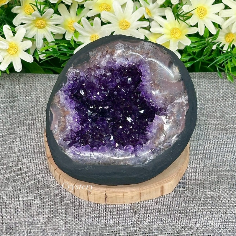 聚財納氣-迷你紫水晶洞A10款