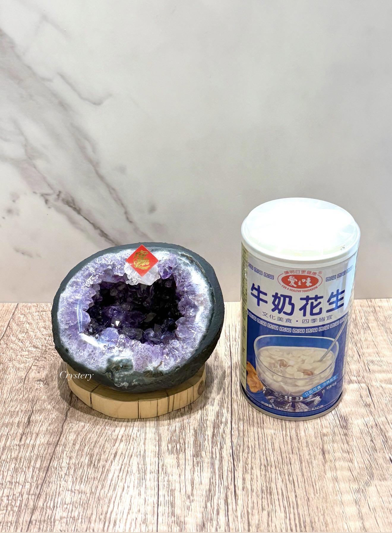 聚財納氣✨正能量擺件 迷你紫晶洞A10:圖片 5
