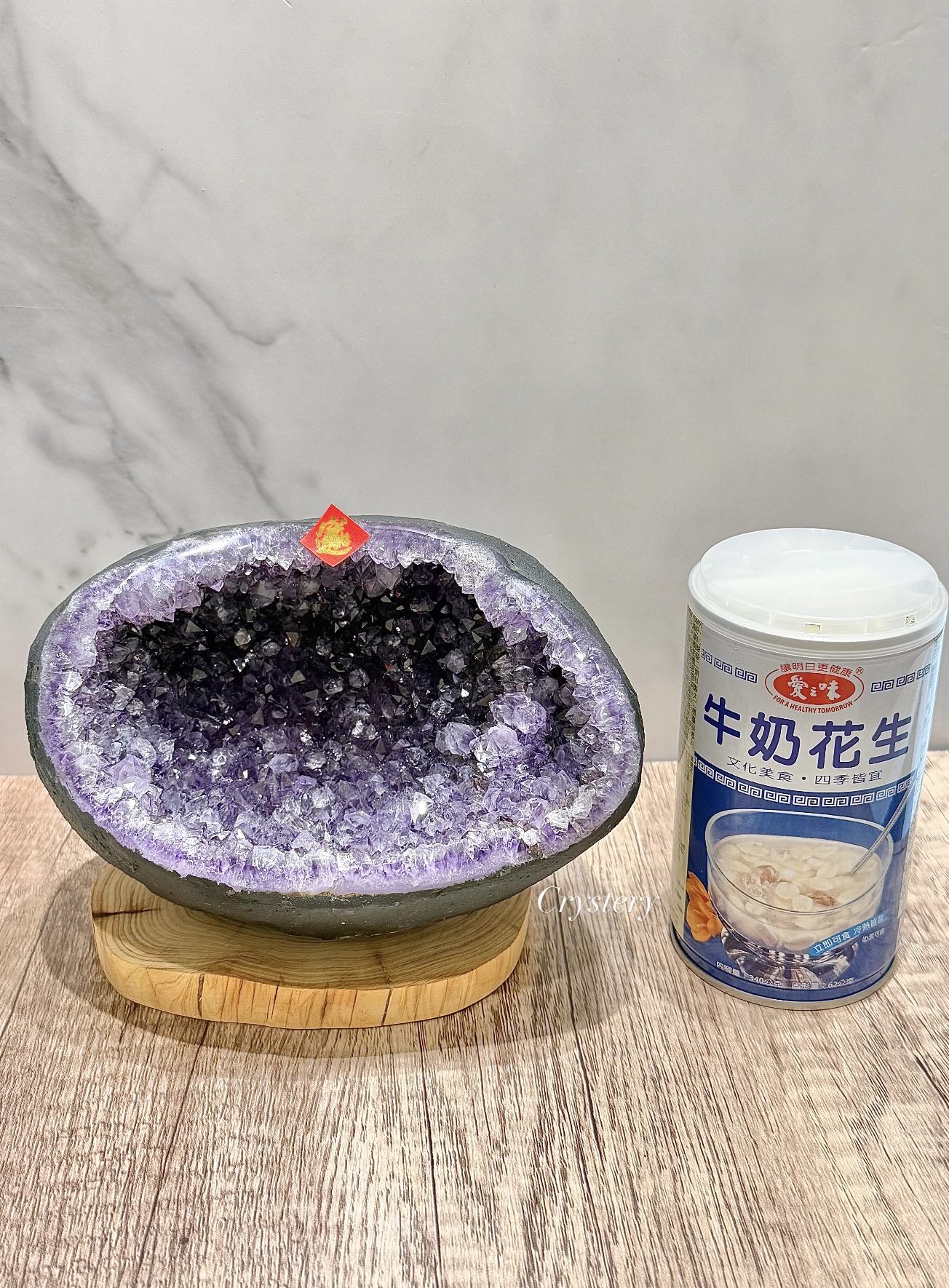 聚財納氣✨正能量擺件 迷你紫晶洞A3:圖片 4