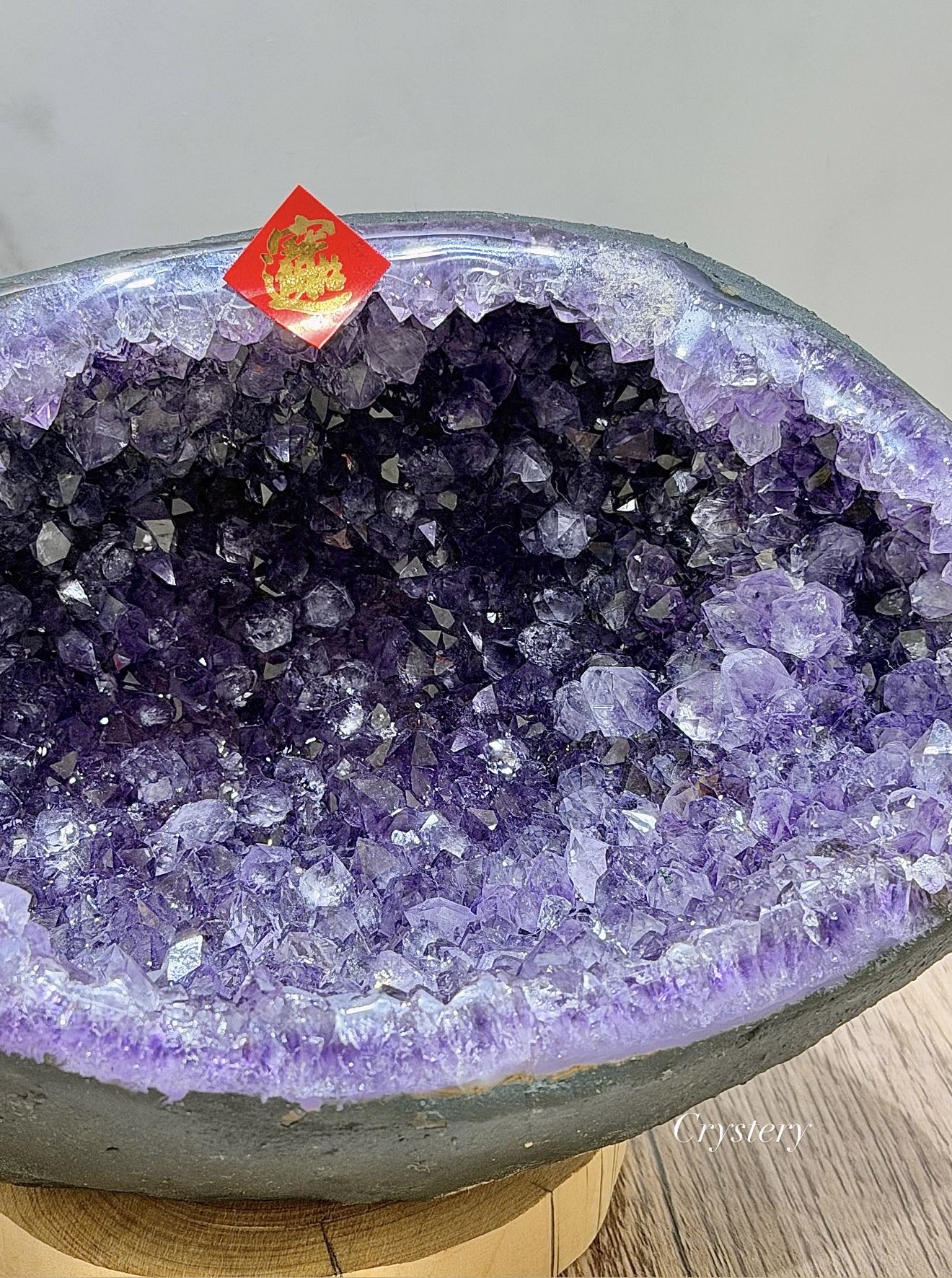 聚財納氣✨正能量擺件 迷你紫晶洞A3:圖片 6